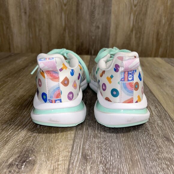 Adidas Youth US Size 4.5 Fortarun X Lego Dots Multicolor G57929 Sneaker Shoes - Picture 7 of 13